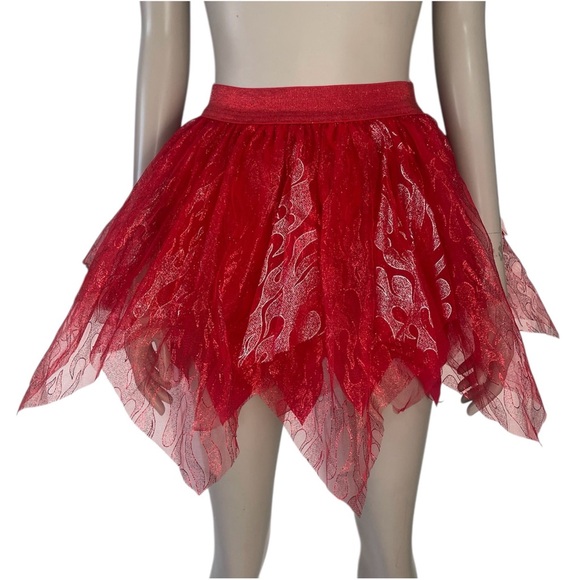 Spirit Halloween Red Devil Flame Tutu - Picture 5 of 12